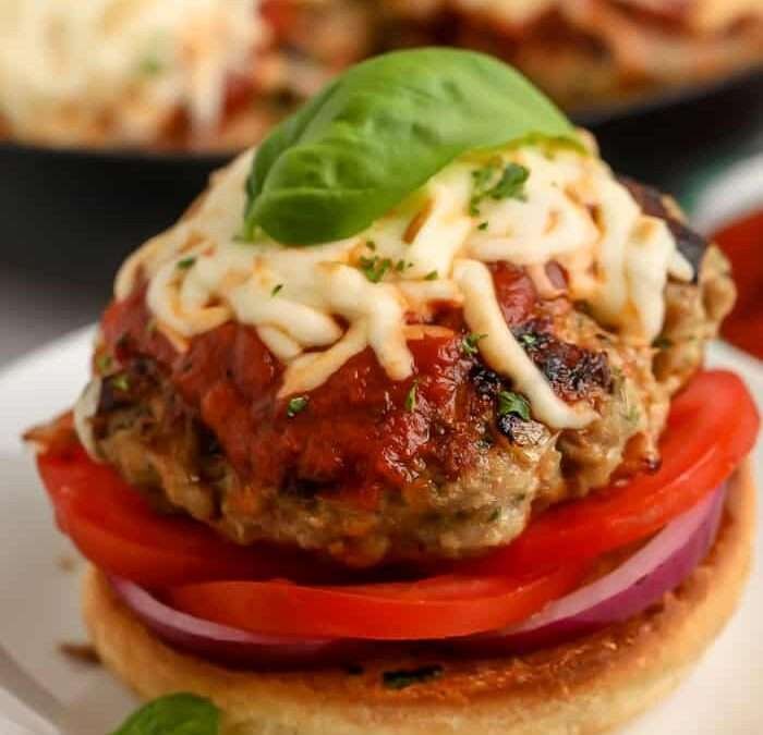 Chicken Parmesan Burgers – Spend With Pennies