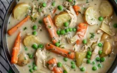 Hearty Turkey Stew (with leftover turkey)