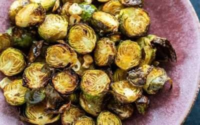 Sweet & Spicy Air Fryer Brussel Sprouts