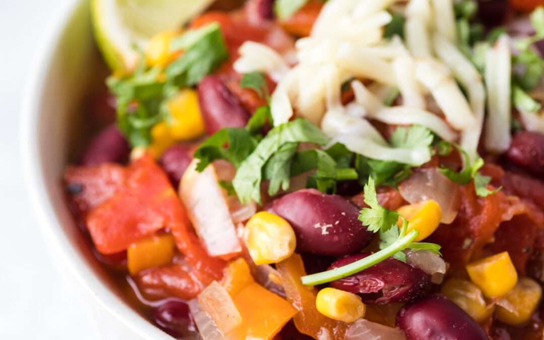 Easy Taco Soup in the Instant Pot or Crockpot