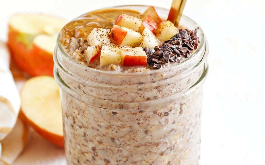 Apple Pie Overnight Oats – Eat Yourself Skinny