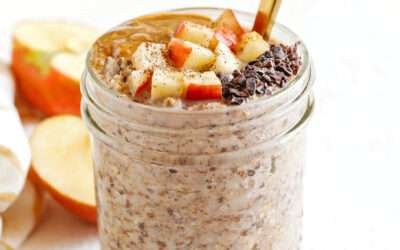 Apple Pie Overnight Oats – Eat Yourself Skinny