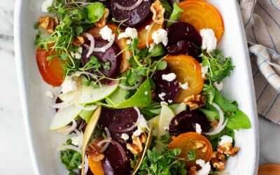 Beet Salad with Goat Cheese and Balsamic Recipe