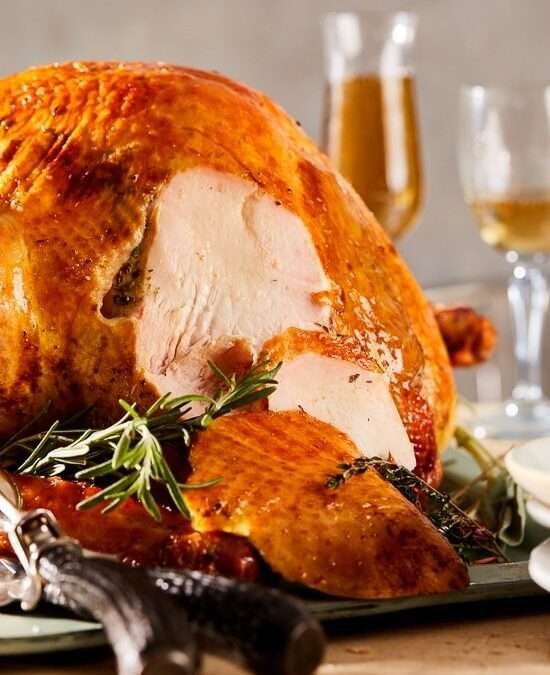 Herb and Salt-Rubbed Dry Brine Turkey