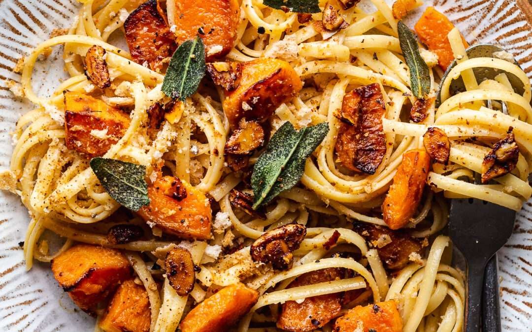 Miso pumpkin pasta – Lazy Cat Kitchen