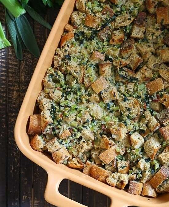 Mom’s Stuffing, Lightened Up – Skinnytaste
