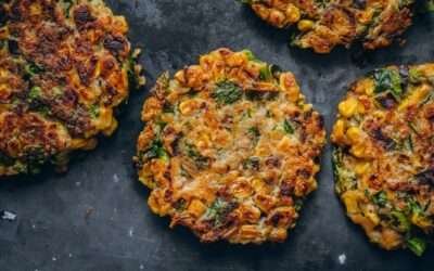 Vegan Zucchini Corn Fritters – Cook Republic