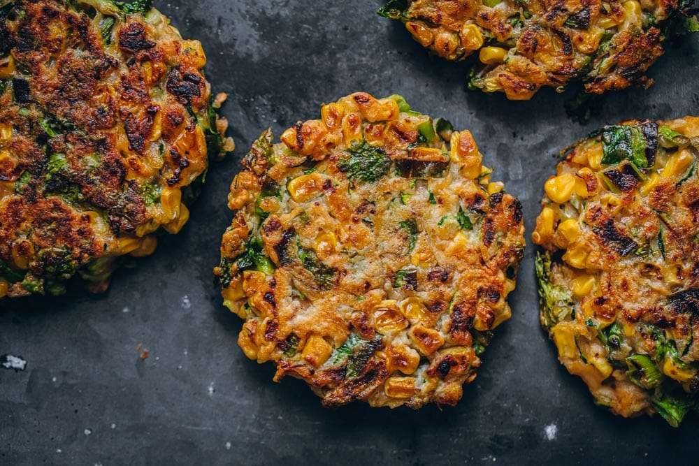 Vegan Zucchini Corn Fritters – Cook Republic