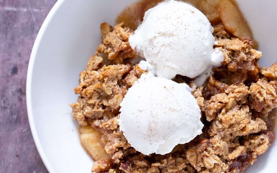 Gluten Free Apple Pear Crisp Vegan