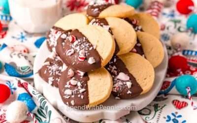 Chocolate Peppermint Cookies (Freezer-Friendly!) – Spend With Pennies