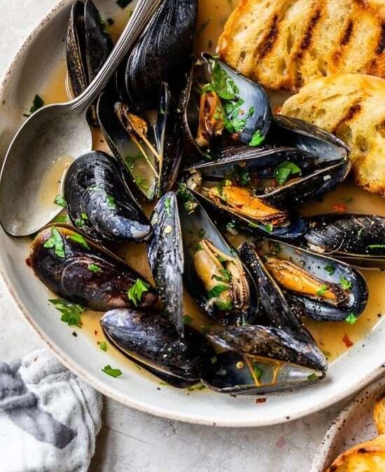 Drunken Mussels – Skinnytaste
