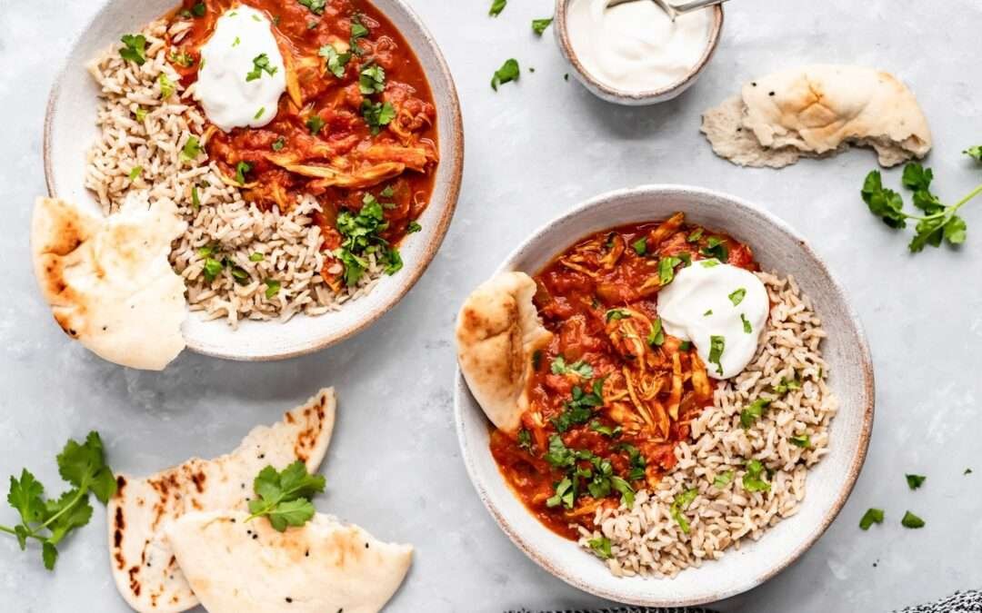 Healthy Slow Cooker Chicken Tikka Masala