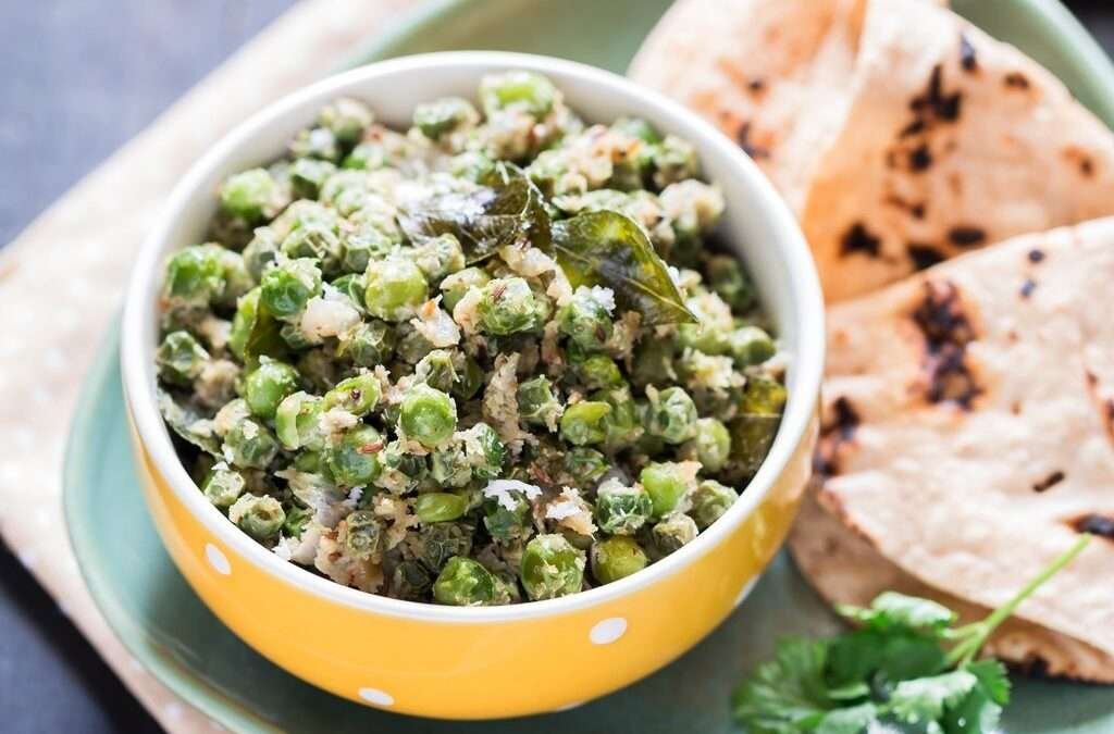 Pattani Kootu Recipe (Green Peas Curry) by Archana’s Kitchen