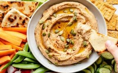 Roasted Sweet Potato Hummus | Ambitious Kitchen