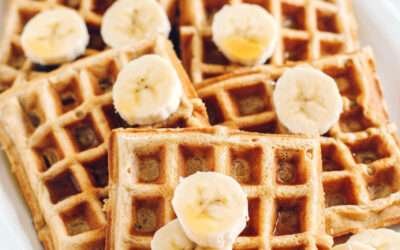 Whole Wheat Banana Waffles – Eat Yourself Skinny