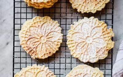 Pizzelle Cookie Recipe – Thin Italian Cookies