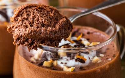 Vegan hazelnut mousse – Lazy Cat Kitchen