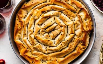 Vegan pumpkin filo pie – Lazy Cat Kitchen