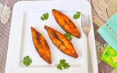 Baked Fish Crisps Recipe (Fish Fry In Oven) by Archana’s Kitchen