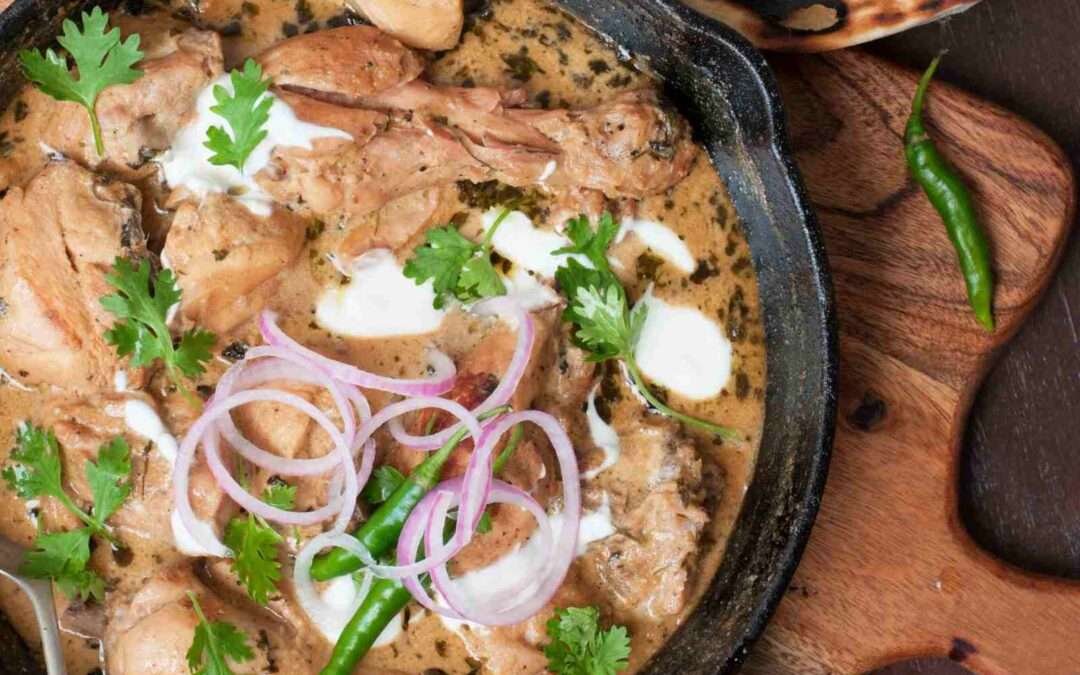 Easy Creamy Chicken Curry Recipe by Archana’s Kitchen