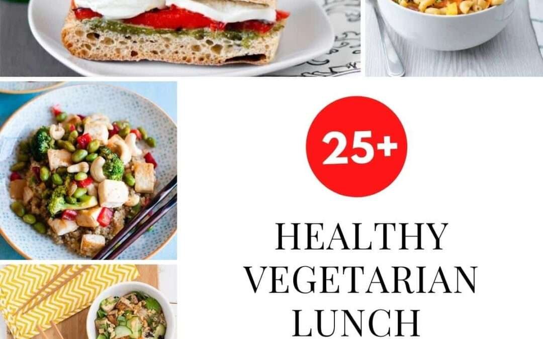 25+ Healthy Vegetarian Lunch Ideas – Fresh & Delicious