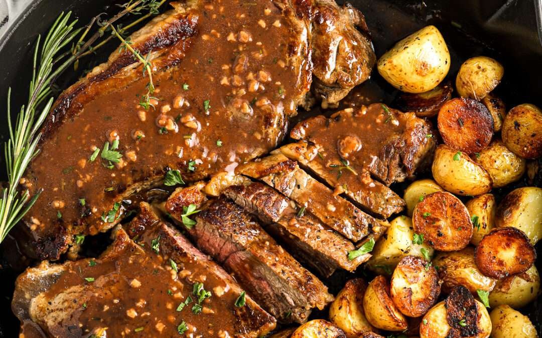 Red Wine Pan Sauce – Spend With Pennies