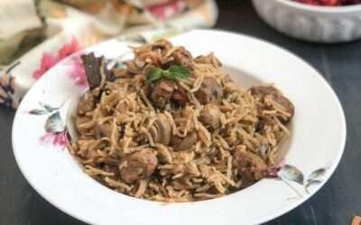 Pudina Mushroom And Soya Biryani Recipe by Archana’s Kitchen