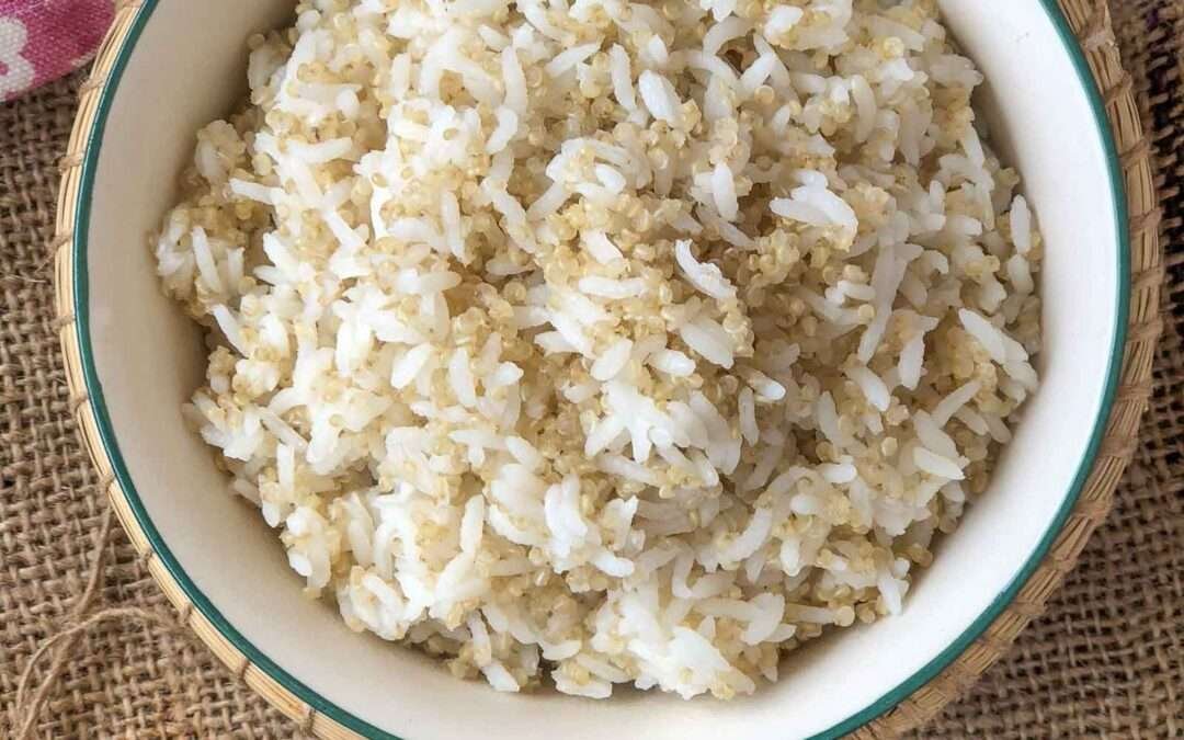 Rice With Quinoa Recipe- Pressure Cooker Method by Archana’s Kitchen