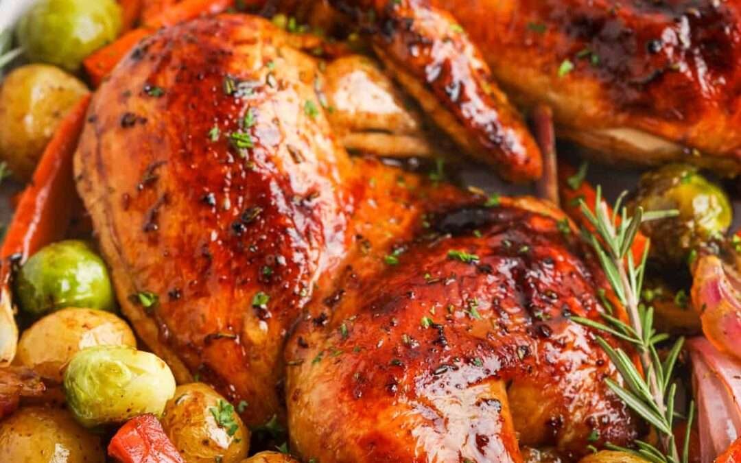 Roasted Balsamic Chicken – Spend With Pennies
