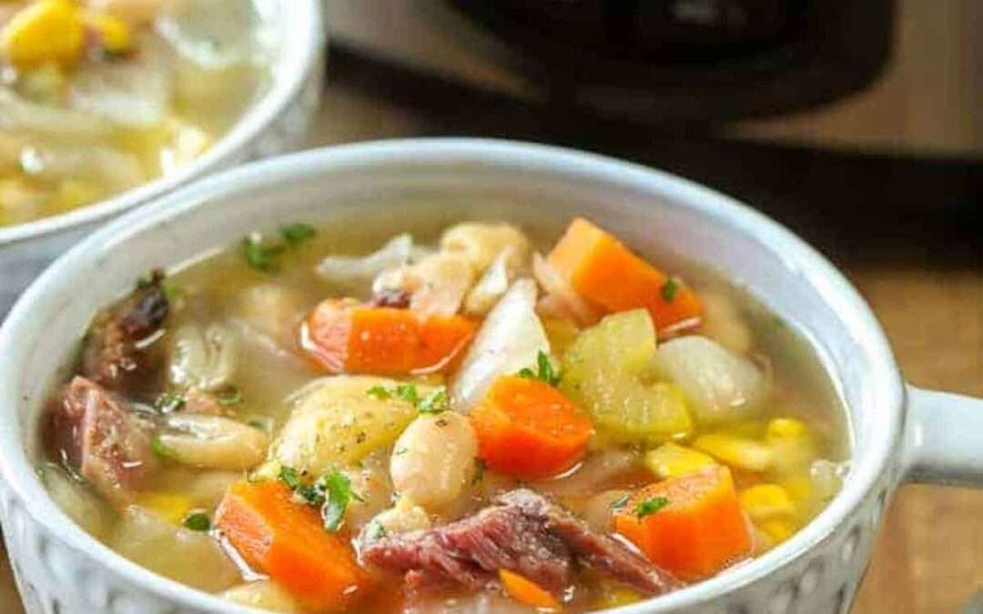 Ham Bone Soup (Slow Cooker)