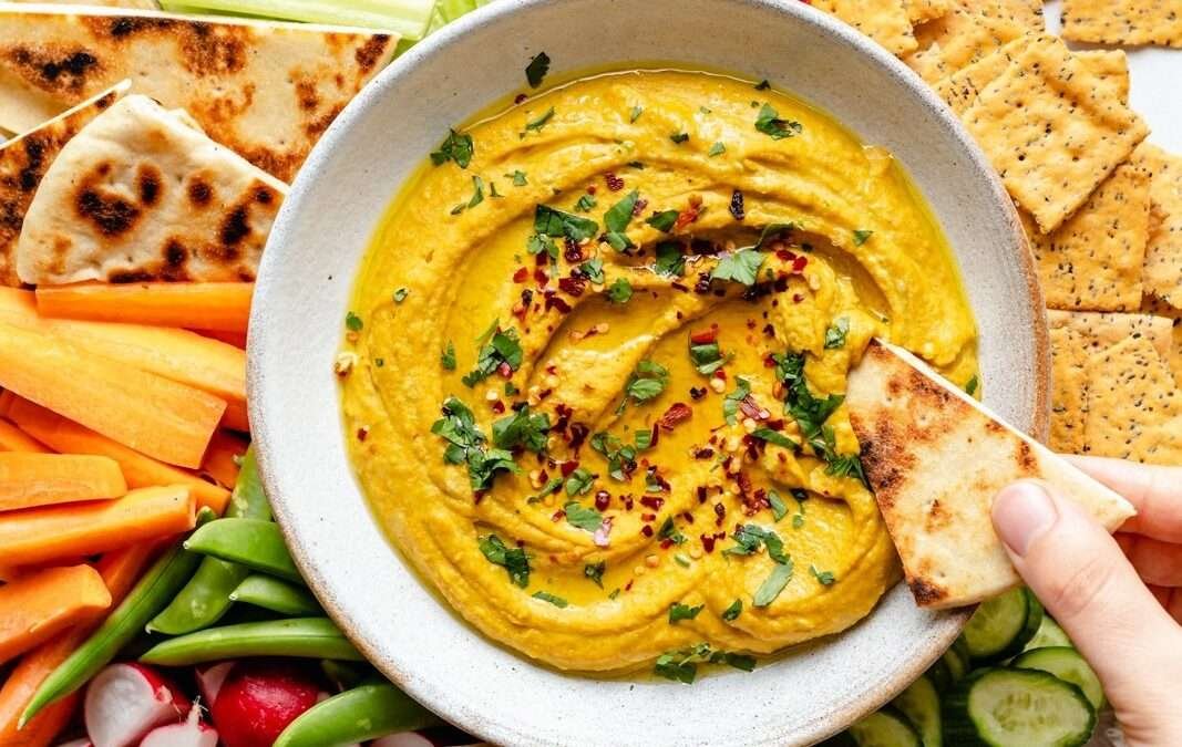 Sweet and Spicy Curry Hummus
