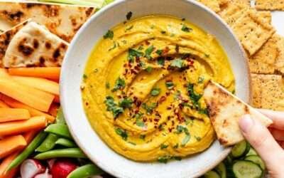 Sweet and Spicy Curry Hummus