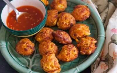 Thai Style Curried Corn Fritters Recipe by Archana’s Kitchen