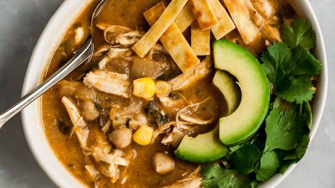 Healthy White Chicken Chili | Ambitious Kitchen