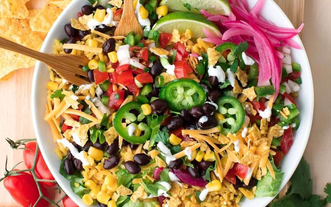 Black Bean Burrito Bowls – Peas And Crayons
