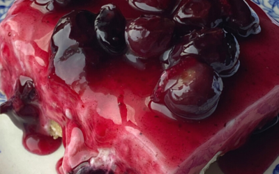 BLUEBERRY CHEESECAKE-The Southern Lady Cooks