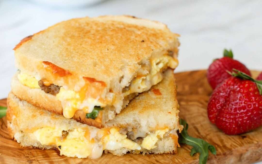 Breakfast Grilled Cheese – Barefeet in the Kitchen