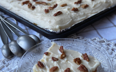 WHITE TEXAS SHEET CAKE – The Southern Lady Cooks