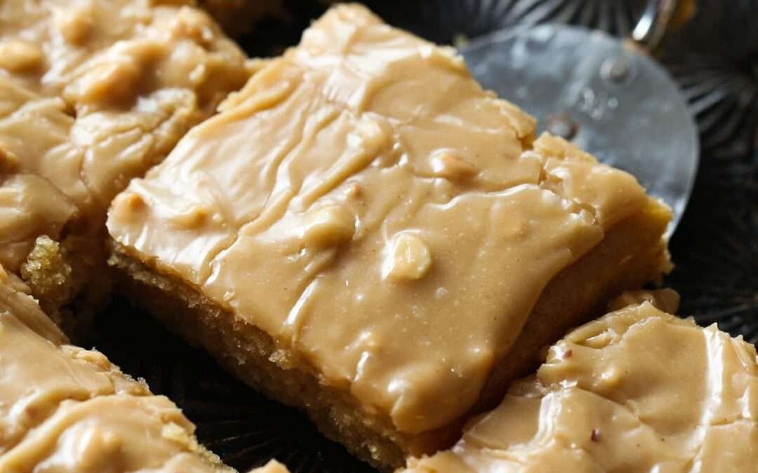 Easy Peanut Butter Sheet Cake
