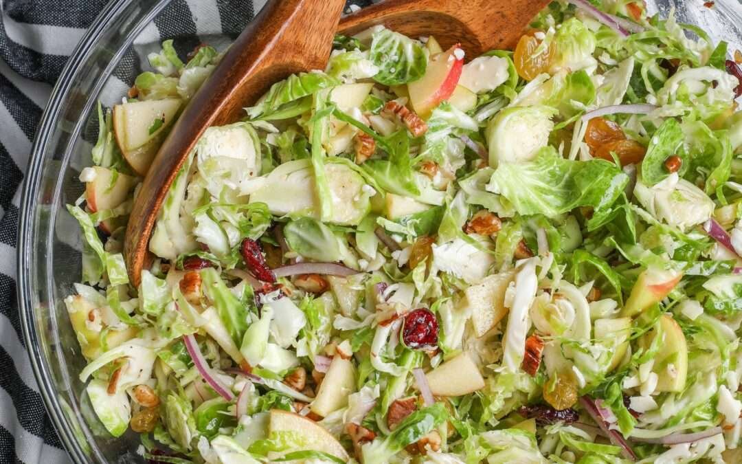 Shaved Brussels Sprouts Salad – Barefeet in the Kitchen