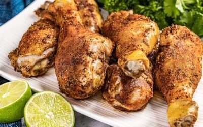 Easy Baked Chicken Drumsticks (4 flavors!)