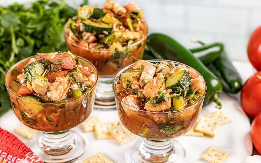 Mexican Shrimp Cocktail – thestayathomechef.com