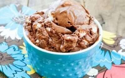 Rocky Road Ice Cream – Barefeet in the Kitchen