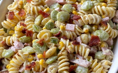 SUCCOTASH PASTA SALAD – The Southern Lady Cooks