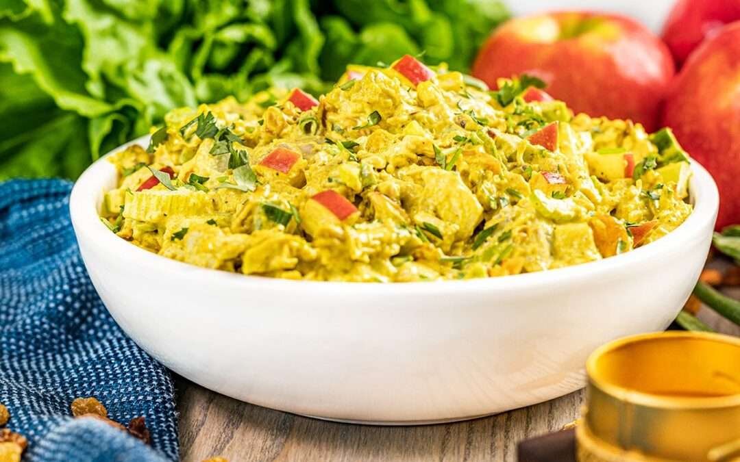 Curry Chicken Salad – thestayathomechef.com