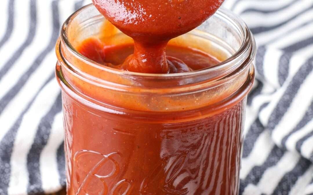 Homemade Spicy Barbecue Sauce – Barefeet in the Kitchen