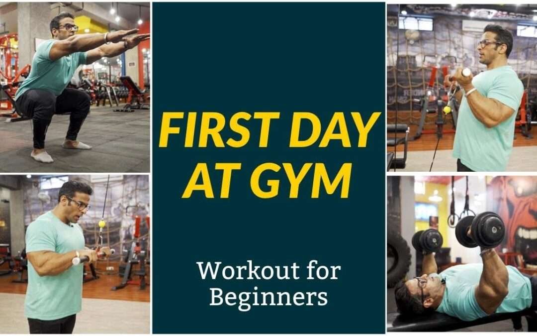First Day at Gym | Workout for Beginners | Yatinder Singh