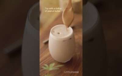 HEALTHY BREAKFAST – 2 mins Peanut butter Breakfast smoothie