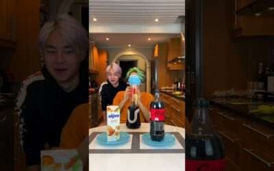 SMOOTHIE CHALLENGE ?? ( FUNNY ) #Shorts