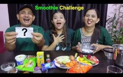 Smoothie Challenge || Stuti Entertainment @Buda Budi Vlogs